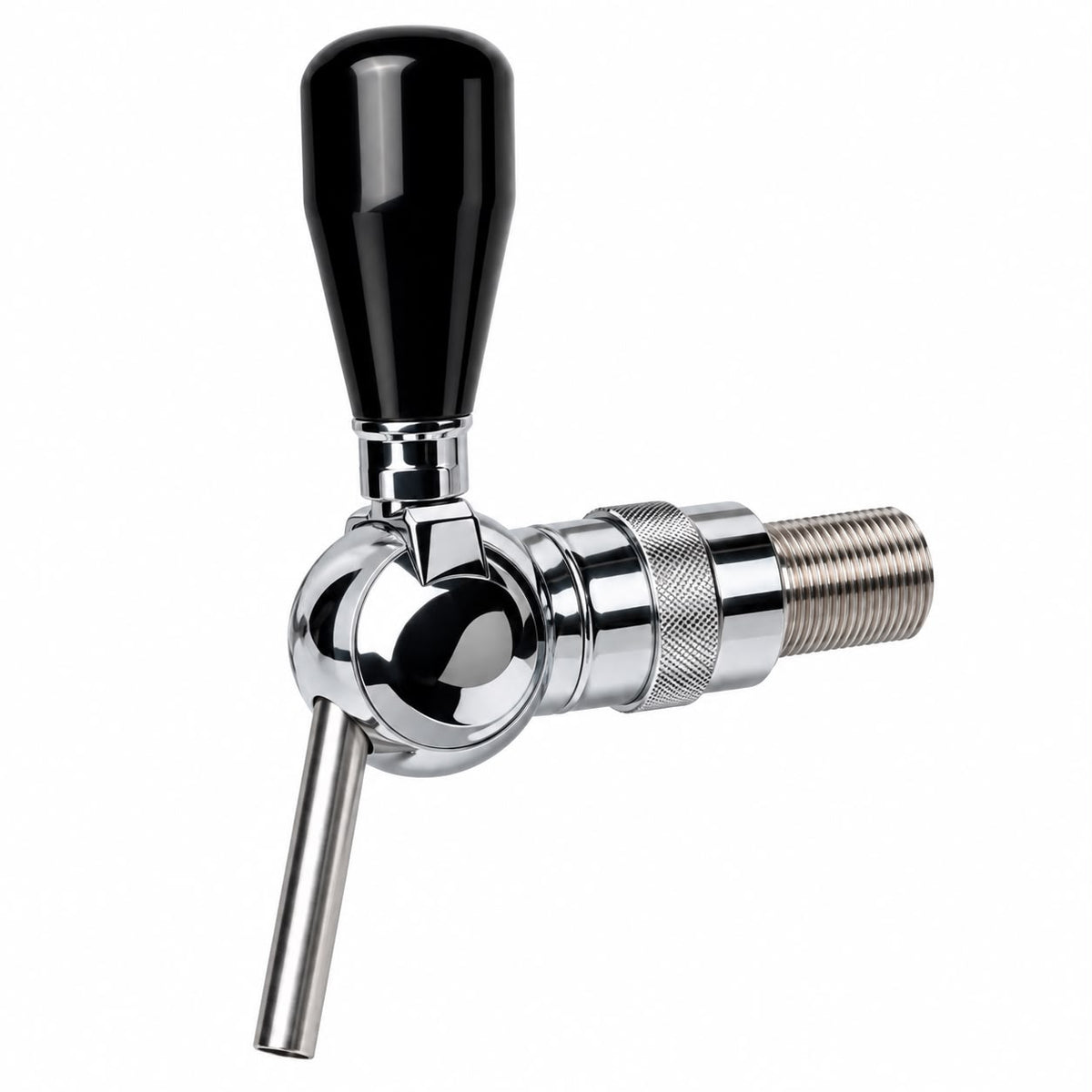 Grifo de cerveza cromado con compensador 1/2” – 30 mm