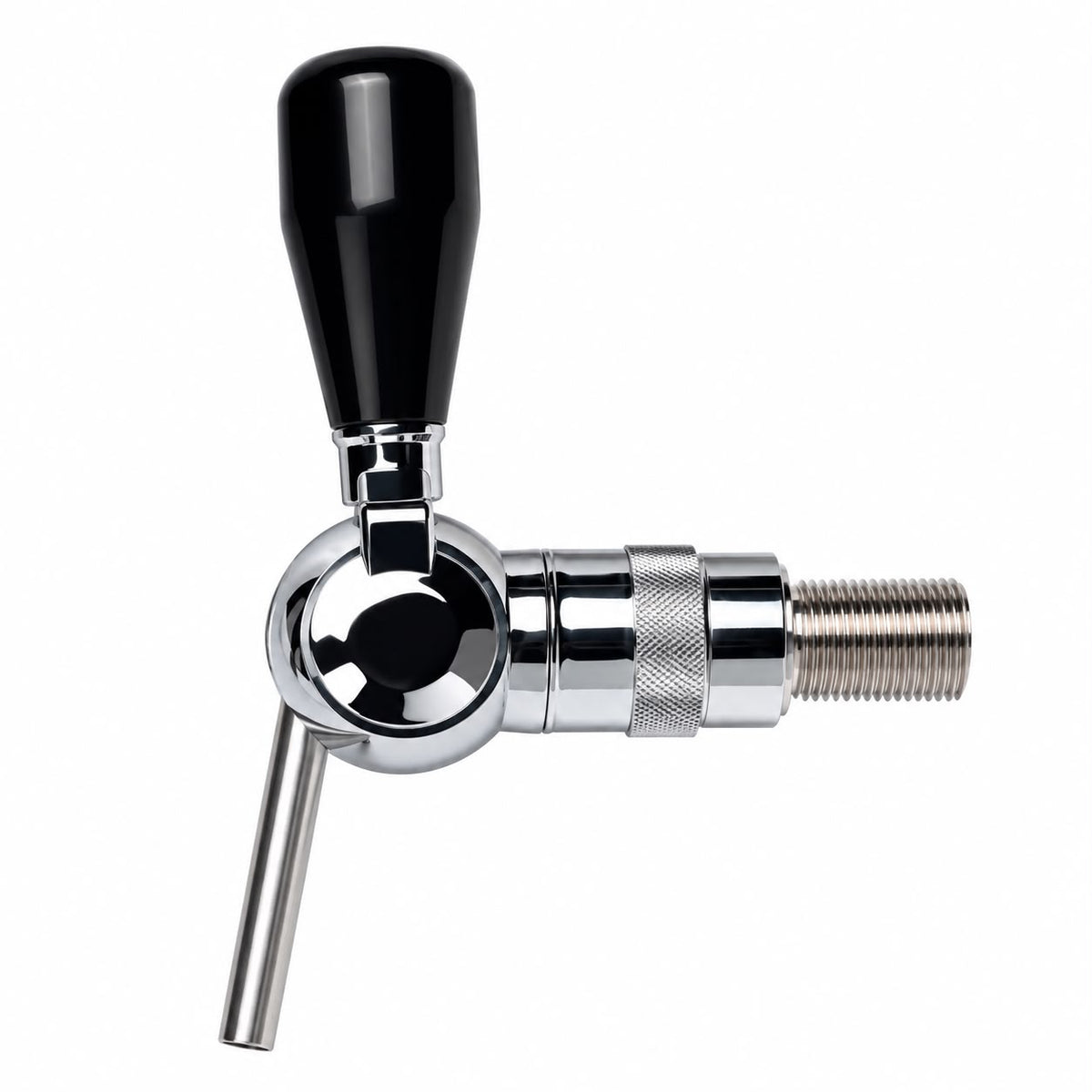 Grifo de cerveza cromado con compensador 1/2” – 30 mm