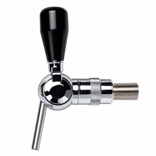 Grifo de cerveza cromado con compensador 1/2” – 30 mm